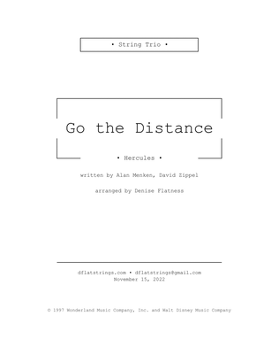 Go The Distance