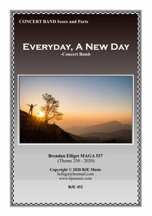 Everyday, A New Day - Concert Band