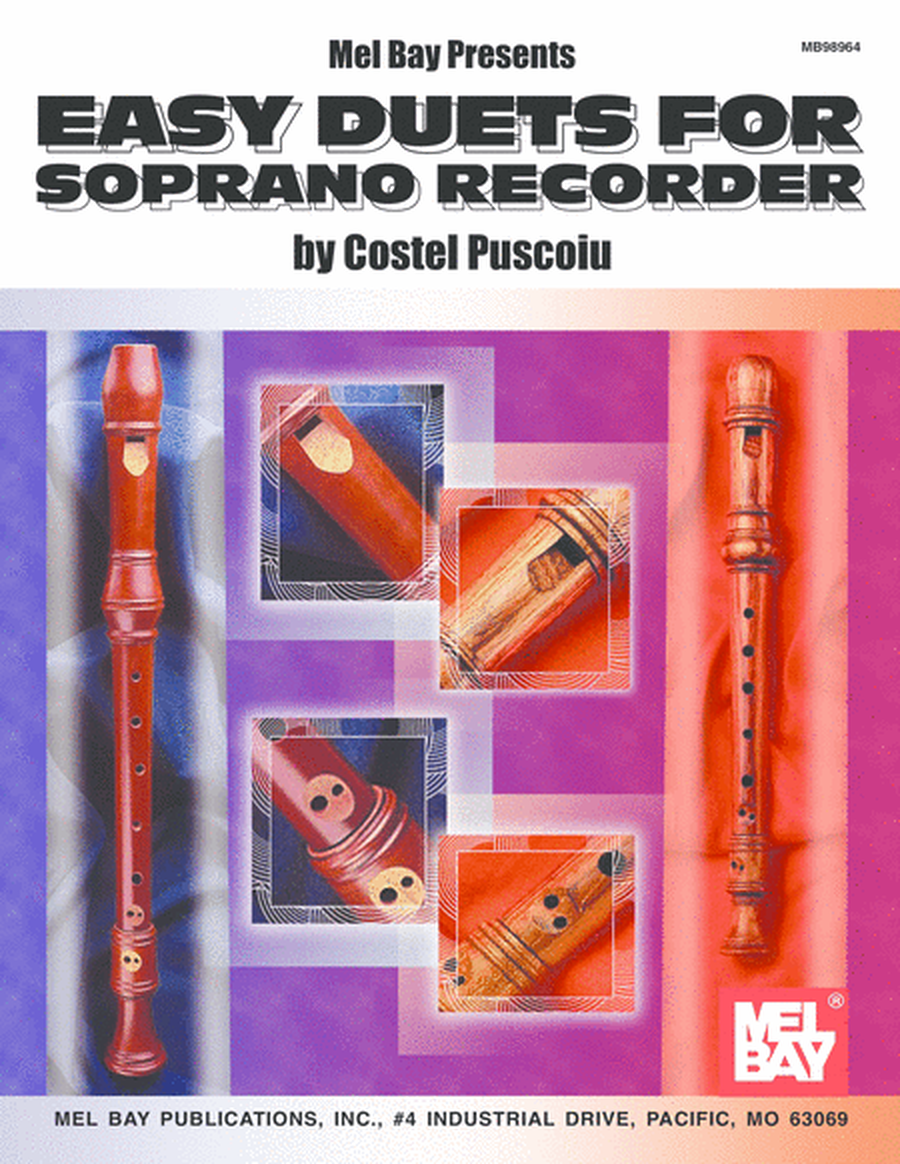 Easy Duets for Soprano Recorder