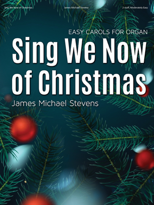 Book cover for Sing We Now of Christmas