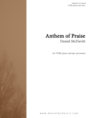 Book cover for Anthem of Praise