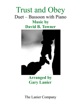 Book cover for Gary Lanier: TRUST AND OBEY (Duet – Bassoon & Piano with Parts)
