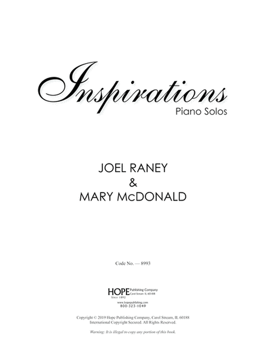 Inspirations: for Solo Piano