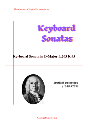 Scarlatti-Sonata in D-Major L.265 K.45(piano)