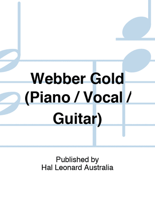 Book cover for Webber Gold (Piano / Vocal / Guitar)