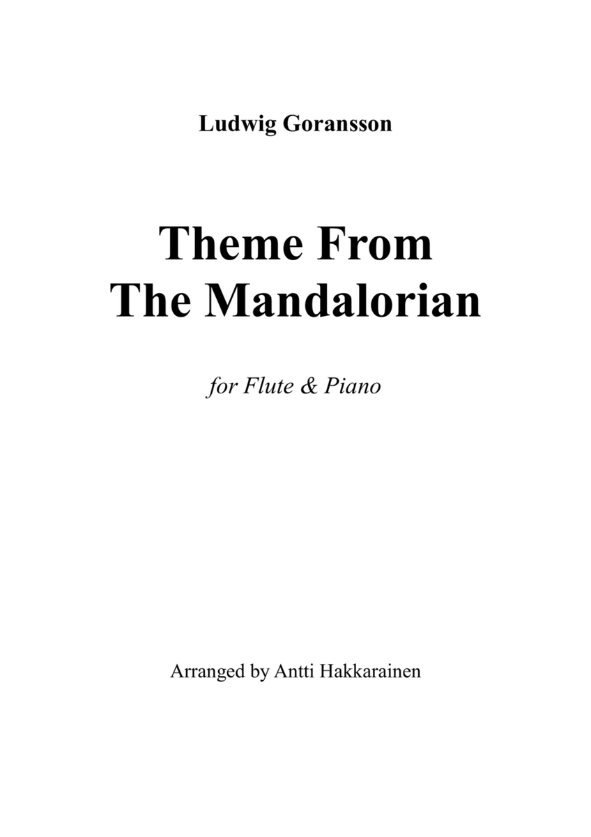 Theme From The Mandalorian