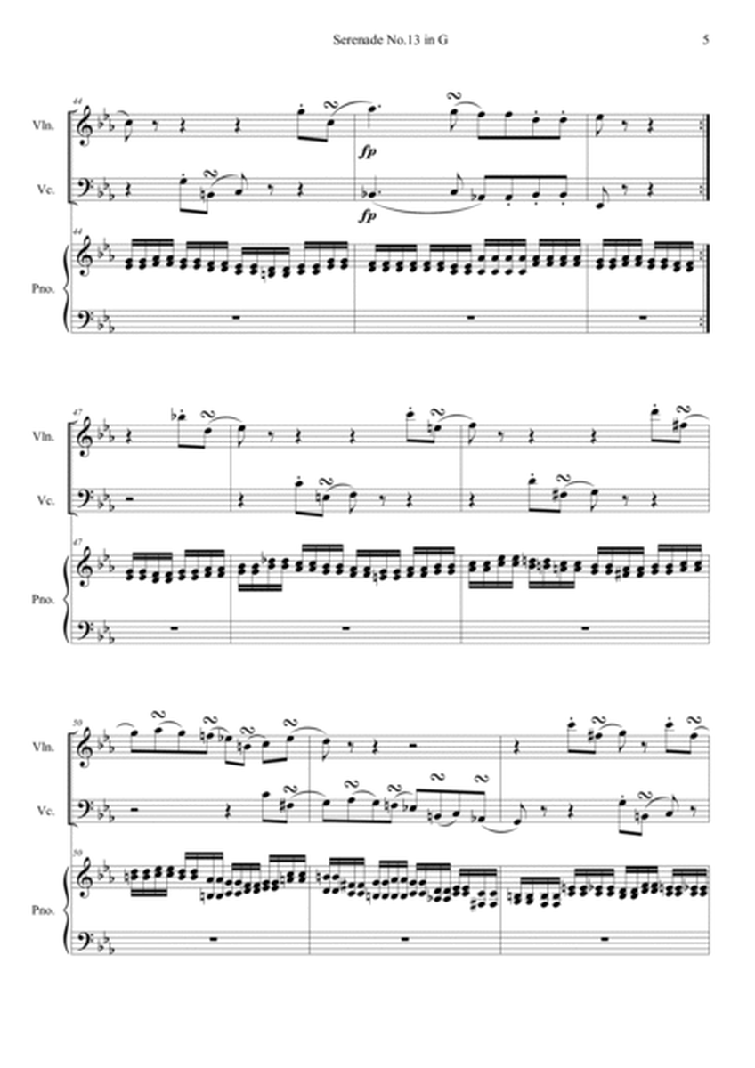 Serenade No.13 "Eine Kleine Nachtmusik" in G major, K.525 (II. Andante) image number null