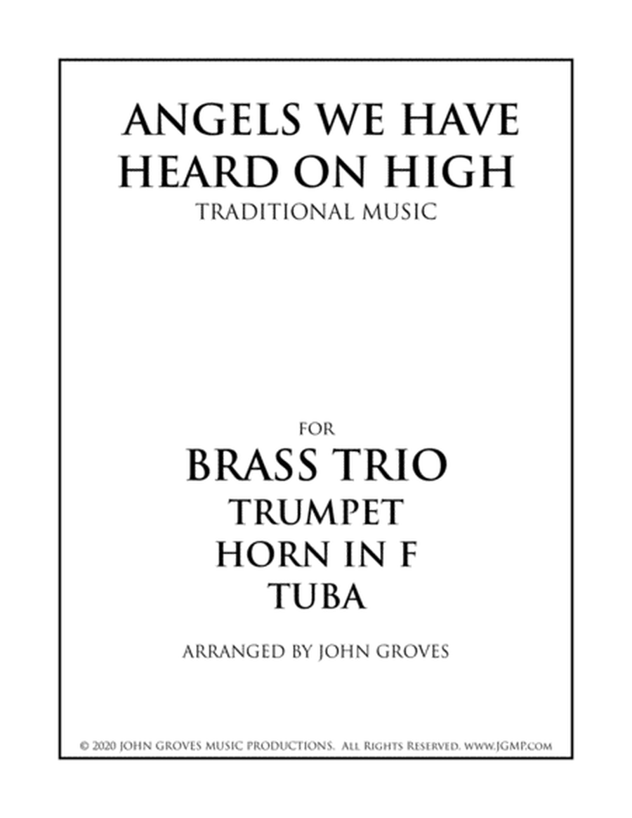 Angels We Have Heard On High - Trumpet, Horn, Tuba (Brass Trio)