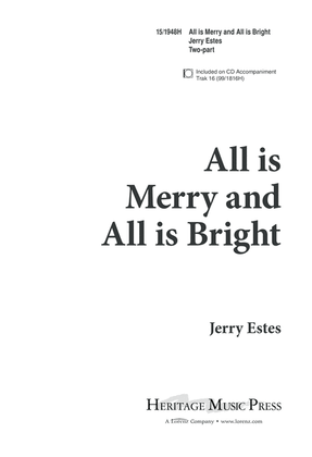 Book cover for All is Merry and All is Bright