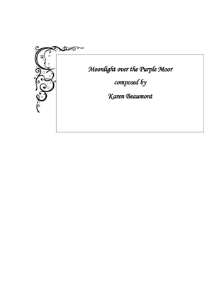 Book cover for Moonlight over the Purple Moor