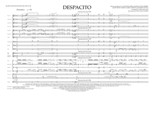 Book cover for Despacito (arr. Tom Wallace) - Full Score