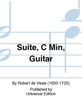 Book cover for Suite, C Min, Gtr