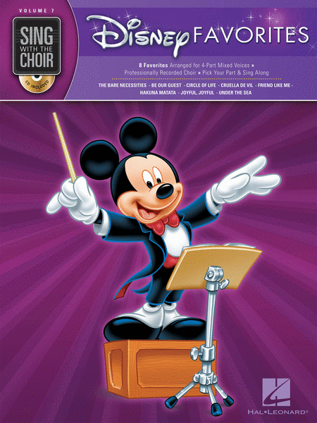 Disney Favorites  (Sing with the Choir Volume 7)