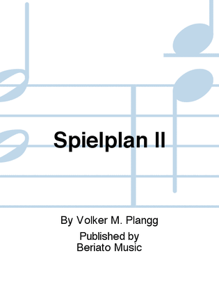 Book cover for Spielplan II