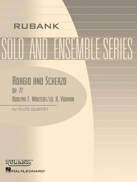 Adagio And Scherzo - Flute Quartets With Score