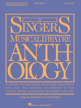 Book cover for The Singer's Musical Theatre Anthology – Volume 5