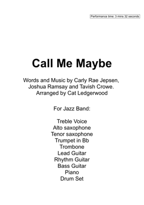 Book cover for Call Me Maybe