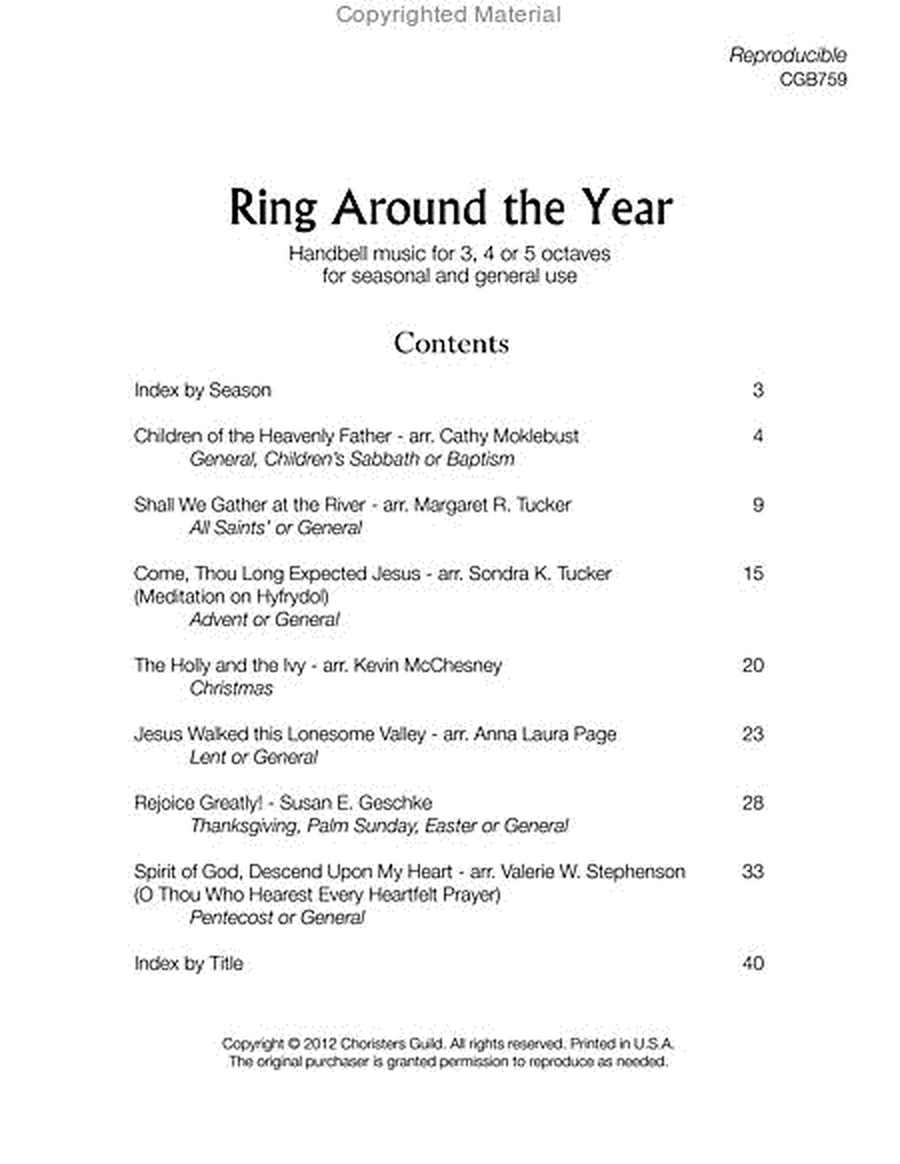 Ring Around the Year image number null