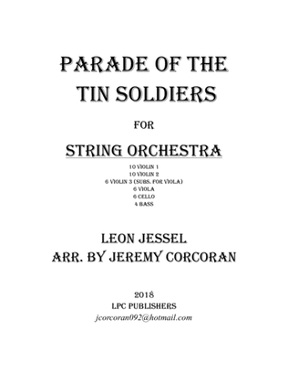 Book cover for Parade of the Tin Soldiers for String Orchestra