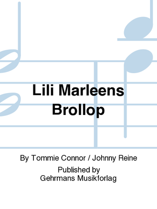 Book cover for Lili Marleens Brollop