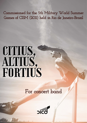 Book cover for CITIUS, ALTIUS, FORTIUS
