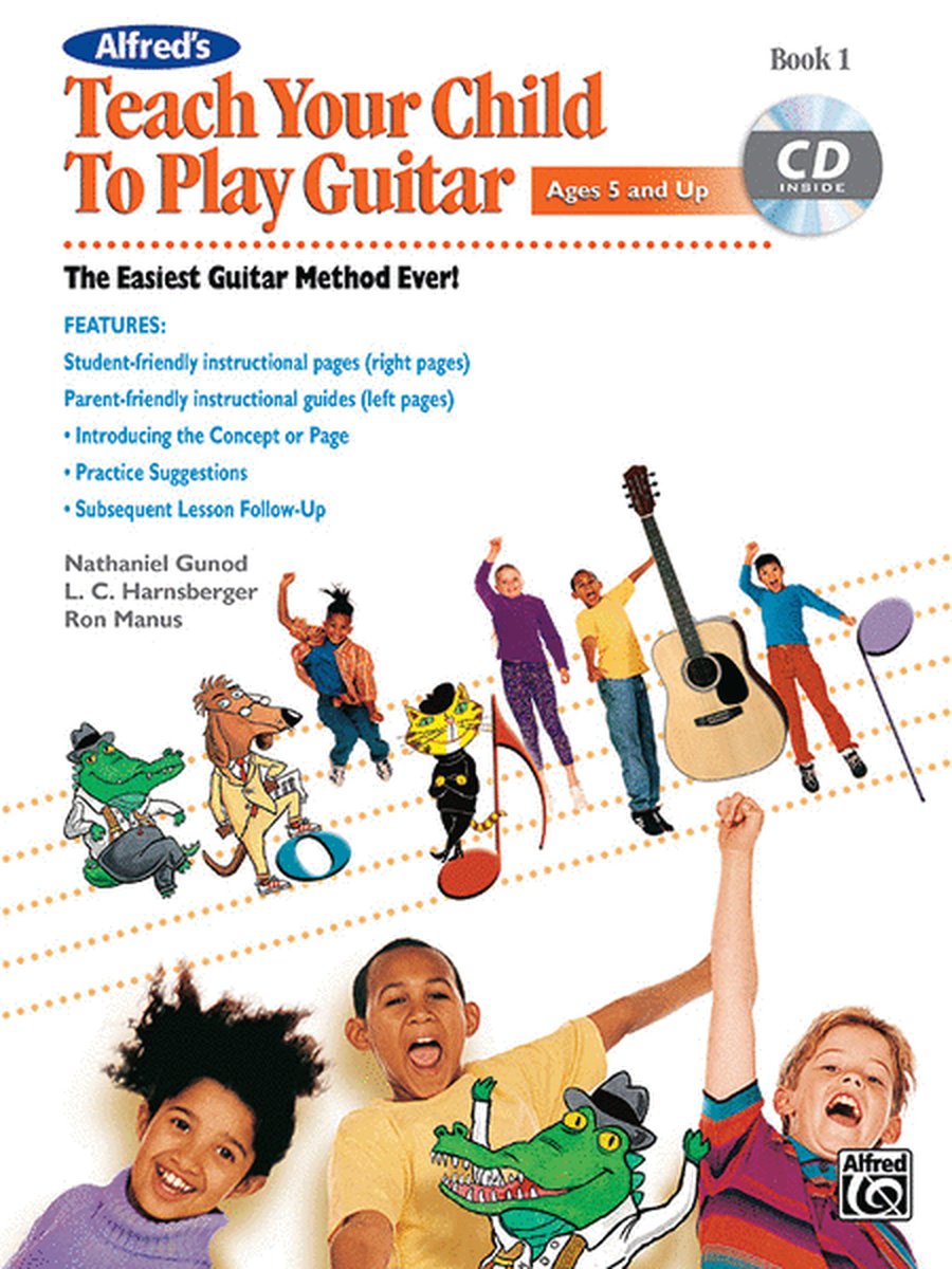 Alfred's Teach Your Child to Play Guitar, Book 1 image number null