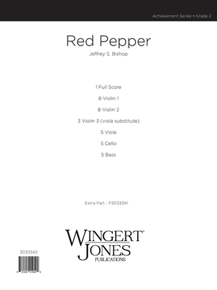 Book cover for Red Pepper