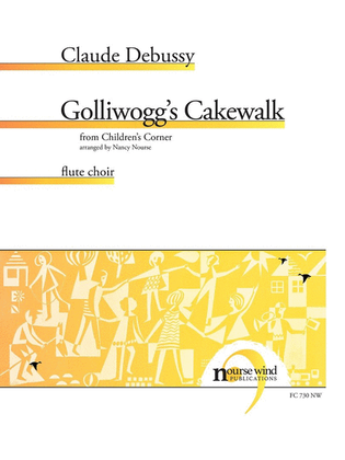 Book cover for Golliwogg's Cakewalk for Flute Choir