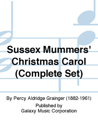 Book cover for Sussex Mummers' Christmas Carol (Complete Set)