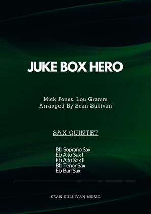 Book cover for Juke Box Hero