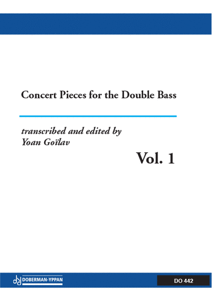 Concert Pieces for the Double Bass, Volume 1