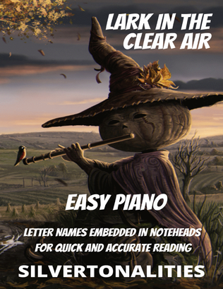 Lark in the Clear Air for Easy Piano