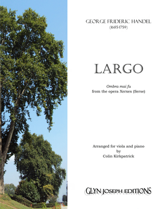 Handel: Largo (from Xerxes) for viola and piano