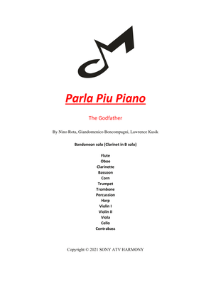 Book cover for Parla Piu Piano