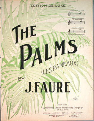 Book cover for The Palms (Les Rameaux)