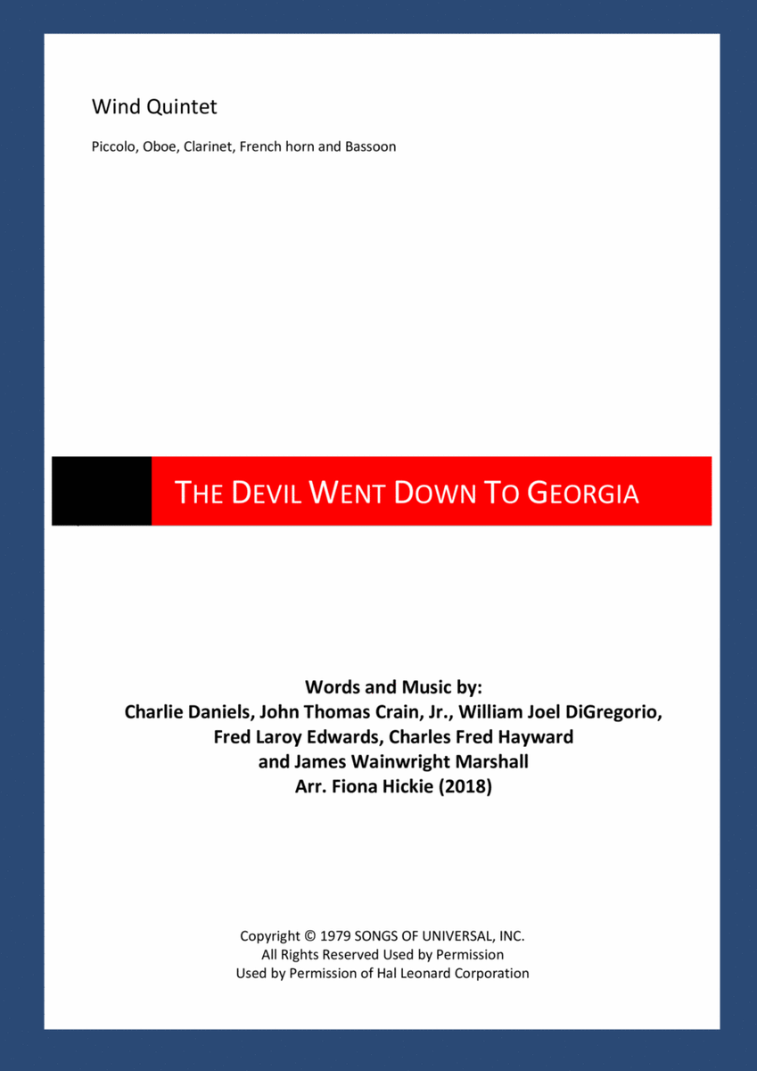 The Devil Went Down To Georgia image number null