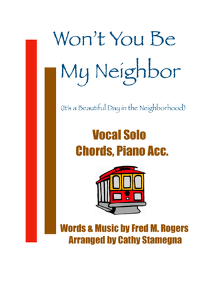 Book cover for Won't You Be My Neighbor? (it's A Beautiful Day In The Neighborhood)