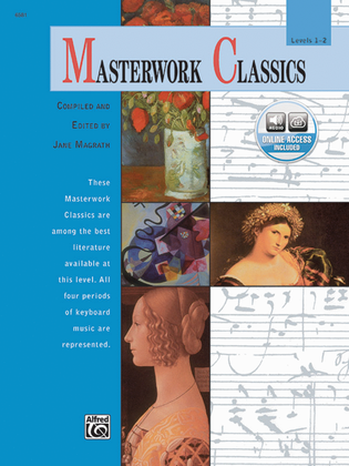 Book cover for Masterwork Classics (Level 1-2)