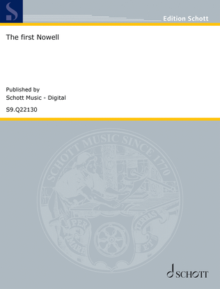 Book cover for The first Nowell