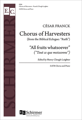 Book cover for Ruth: Chorus of Harvesters (Tout ce que moissonne; All Fruits)