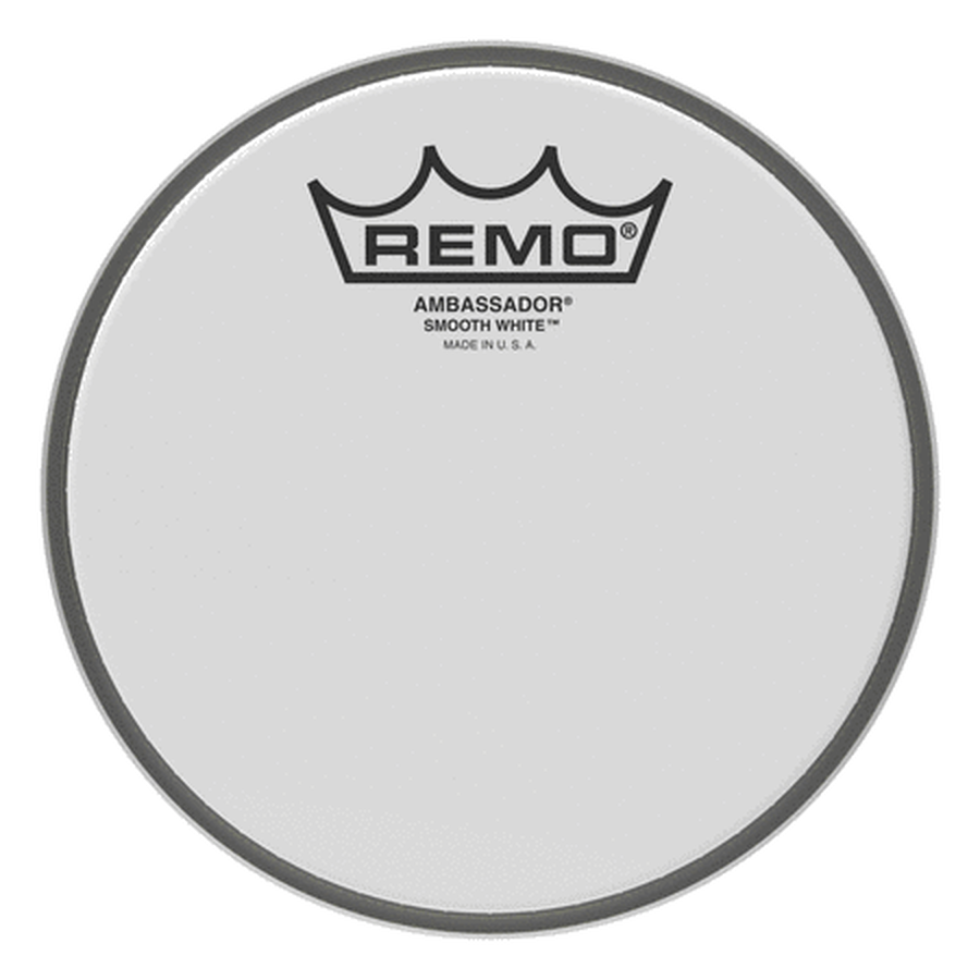 Ambassador Smooth White Series Drumhead