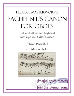Book cover for Canon (Oboe and Keyboard