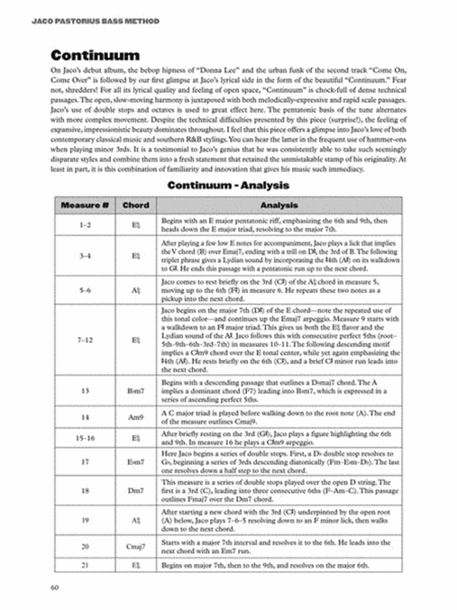 Jaco Pastorius Bass Method image number null