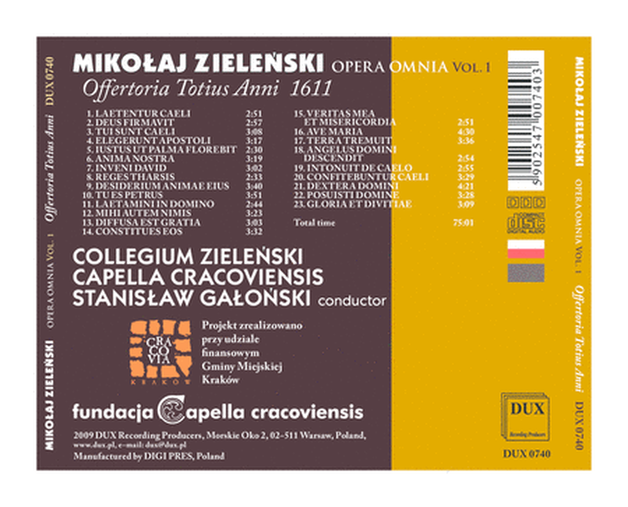 Volume 1: Offertoria Totius Anni 16