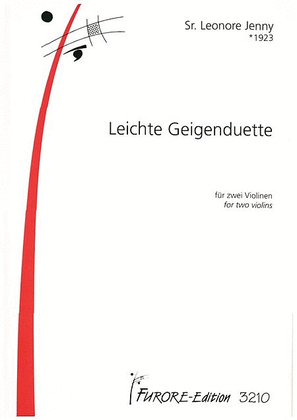 Book cover for Leichte Geigenduette