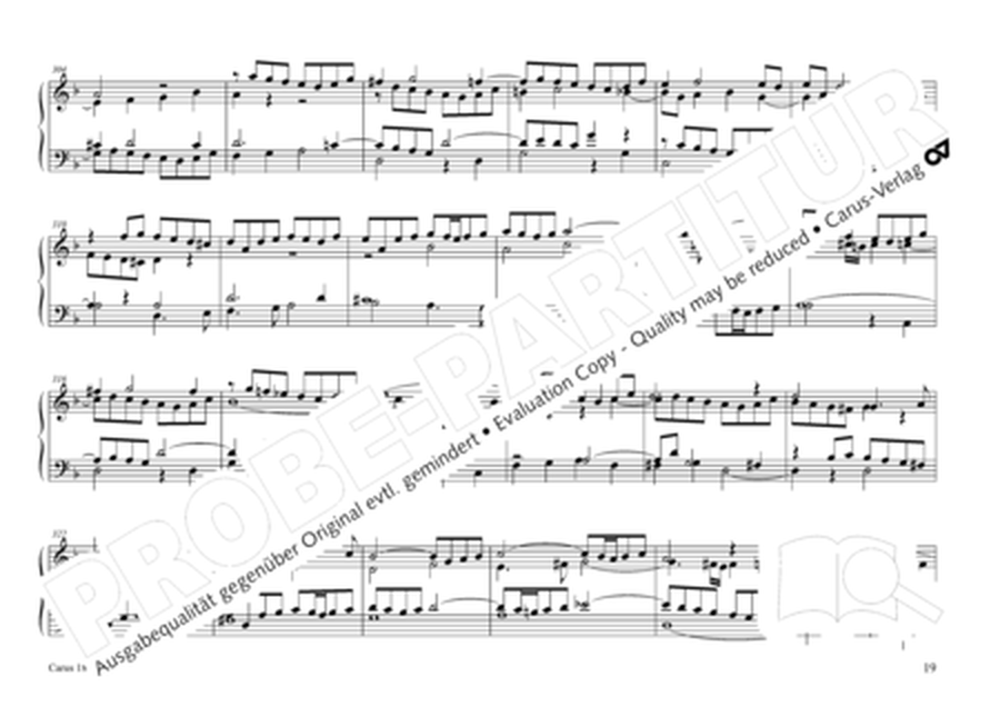 Contrapunctus 14 fur Orgel / Tasteninstrument