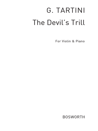 Book cover for Giuseppe Tartini: The Devil's Trill