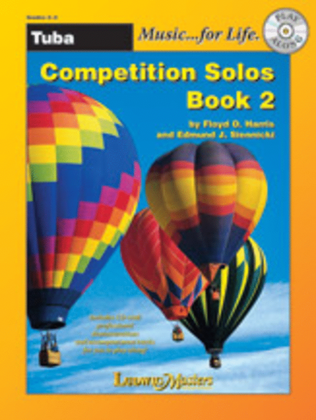 Book cover for Competition Solos, Book 2 Tuba