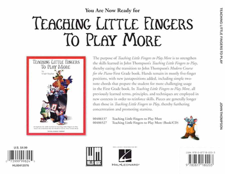 Teaching Little Fingers to Play