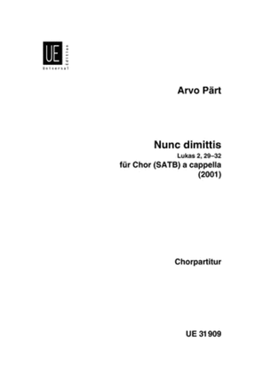 Book cover for Nunc Dimittis